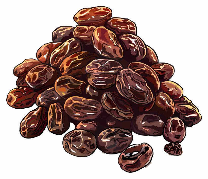 این تصویر دارای صفت خالی alt است؛ نام پروندهٔ آن raisin-day-pile-of-realistic-brown-dates-for-a-healthy-snack-TJ7tnU7A-1.jpg است